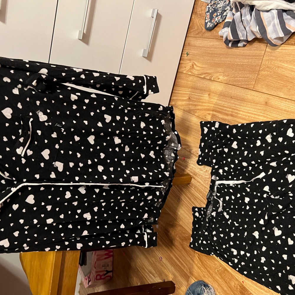 pajama set never used super soft size small